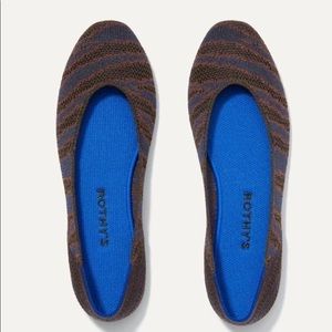 Rothy’s Sapphire Zebra Squares - Size 7.5